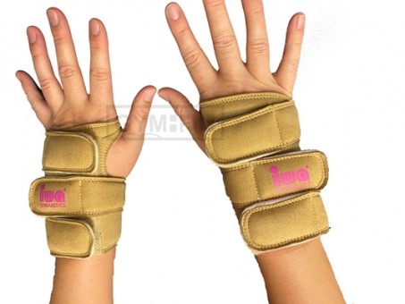 IWA 420 Handgelenk-Stützen für Damen Bandagen Akrobatik Kunst-Turnen Boden Gym 